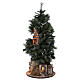 Neapolitan nativity Christmas tree village 150 cm 8 cm figures s7