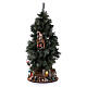 Neapolitan nativity Christmas tree village 150 cm with 8 cm figures s3