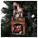 Neapolitan nativity Christmas tree village 150 cm with 8 cm figures s9