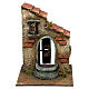 Wassermühle mit Dach 20x15x20cm neapolitanische Krippe s1