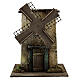 Ruchomy młyn wodny zasilany silniczkiem, 25x15x15 cm, szopka neapolitańska s1