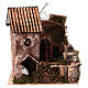 Water mill with cottage, electric powered 25x20x25 cm for 7 cm nativity s4