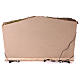 Cabaña techo corcho luz efecto llama 75x115x70 cm para belenes de 45 cm s4