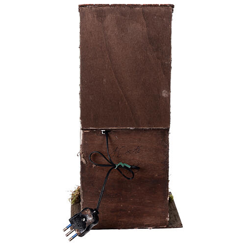 Haus 2 Etagen mit Balkon 35x15x20cm 4