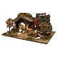 Hut with trees and Holy Family for Moranduzzo Nativity Scene 10 cm s2