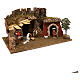 Cave with cottage, oven and Holy Family for Moranduzzo Nativity scene 12 cm s3