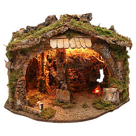 Grotto with depth mirror effect 35x55x35 cm