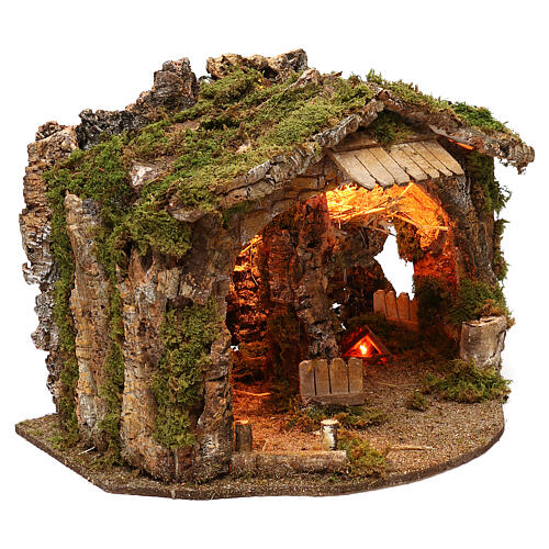 Grotto with depth mirror effect 35x55x35 cm 3