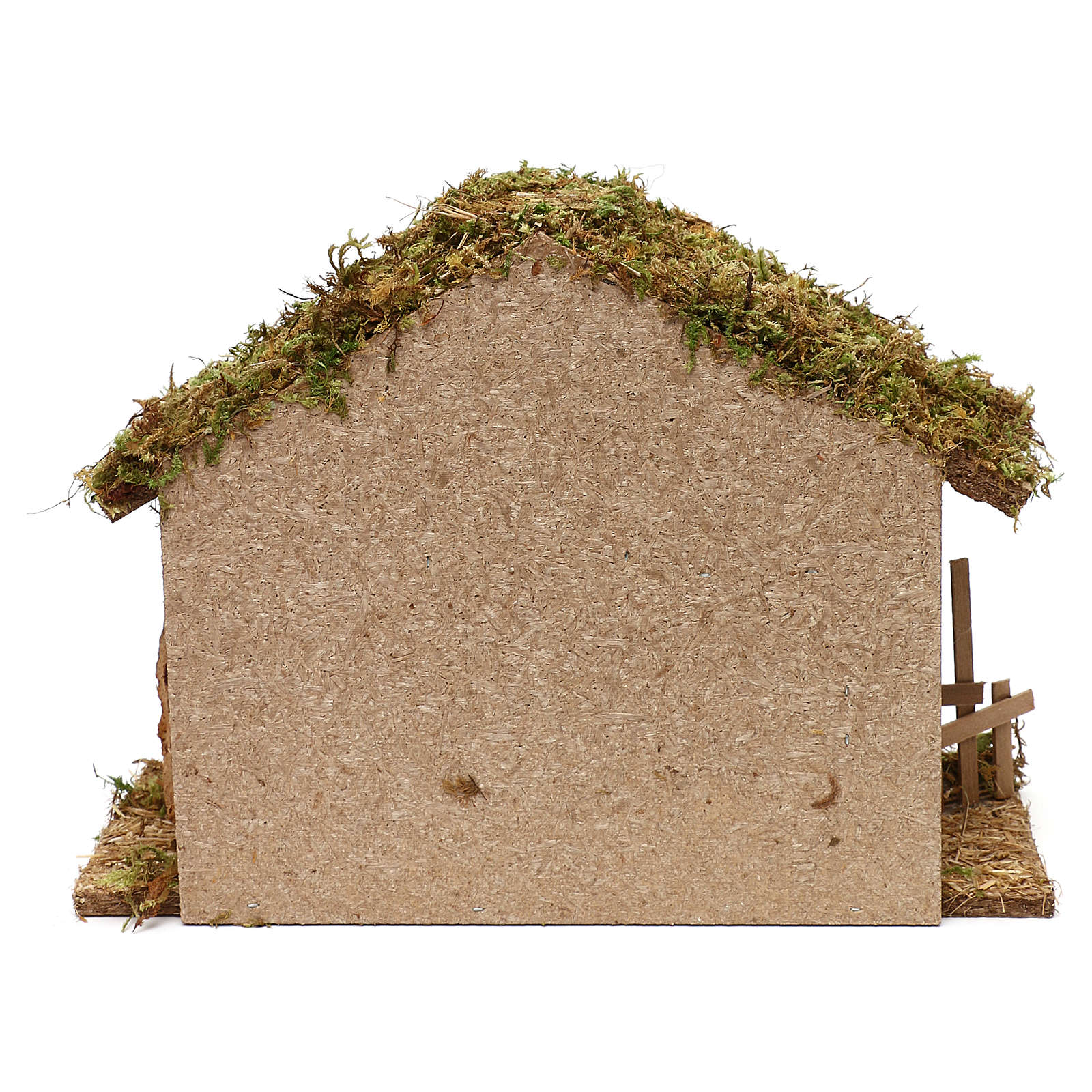 Krippenstall aus Holz und Kork, 25x35x15 cm | Online Verfauf auf HOLYART