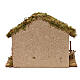 Nativity stable in wood and cork, 25x35x15 cm s4