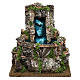 Waterfall with pond for Nativity scene 10 cm s1