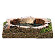 Miniature pond for nativity, in cork 3x15x10 cm s1