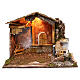 Barn stall with working fountain back window 45x60x35 cm, for 7-8 cm s1