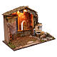 Barn stall with working fountain back window 45x60x35 cm, for 7-8 cm s3