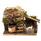 Working fountain cork with sheepfold 10x15x10 cm, for 7 cm nativity s1
