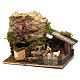 Working fountain cork with sheepfold 10x15x10 cm, for 7 cm nativity s3