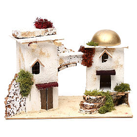 Arab house with arch 20x30x15 cm, for 6 cm nativity