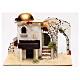 Arabic style house with porch entrance 20x30x15 cm for Nativity scenes of 5 cm s1