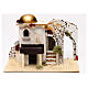 Arab house with portico entrance 20x30x15 cm, for 5 cm nativity s1