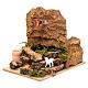 Working fountain with sheep and jar 10x10x15 cm, for 7 cm nativity s3