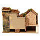 Village with central stable and houses 25x30x20 cm for Nativity scenes of 6 cm s4