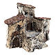Pueblo antiguo 10x10x5 cm belén napolitano de 3-4 cm s4