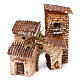 Nativity village with archway 10x10x10 cm for Neapolitan nativity 3-4 cm s1