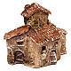Miniature village 10x10x5 cm for 3-4 cm Neapolitan nativity s3