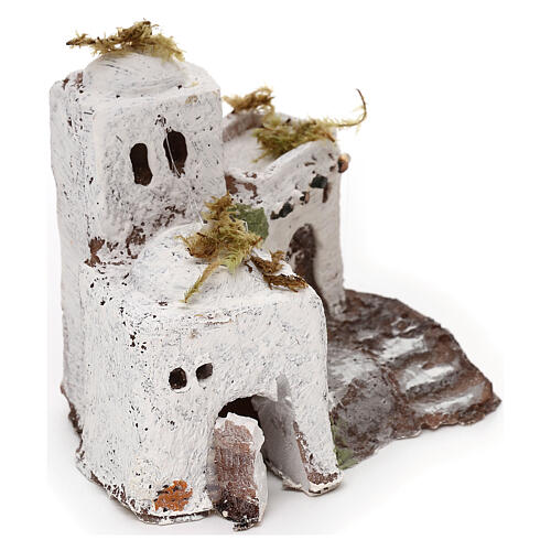 Arabska wioska, 5x10x5 cm, do neapolitańskiej szopki 4 cm 3