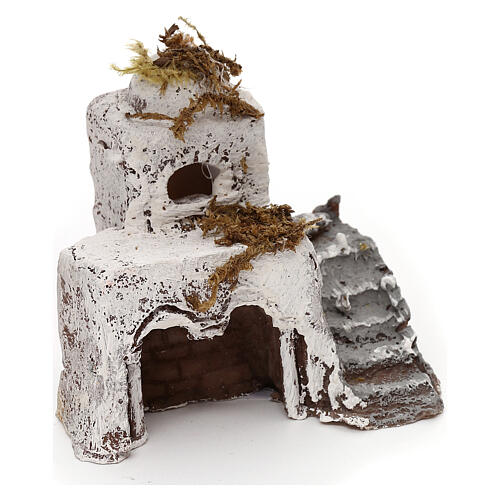 Domki, 5x5x5 cm, w stylu arabskim do szopki neapolitańskiej 4 cm 3