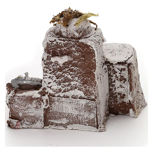 Domki, 5x5x5 cm, w stylu arabskim do szopki neapolitańskiej 4 cm 4