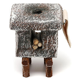 Cucina in resina per presepi di 10 cm 5x5x5 cm