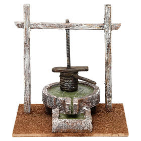 Torchio resina per presepe 12 cm 20x20x15 cm
