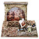 Street artist stand for 10 cm nativity, 15x20x15 cm s1