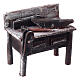 Banco di lavoro fabbro resina presepi 10 cm 5x5x5 cm s3