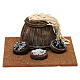 Barrel with fish baskets for 12 cm Nativity Scene, 5x15x15 cm s1