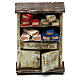 Cupboard with fabric rolls for 10 cm Nativity scene, 10x5x5 cm s1