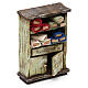 Tailor shop cabinet with fabric, for 10 cm nativity 10x5x5 cm s3