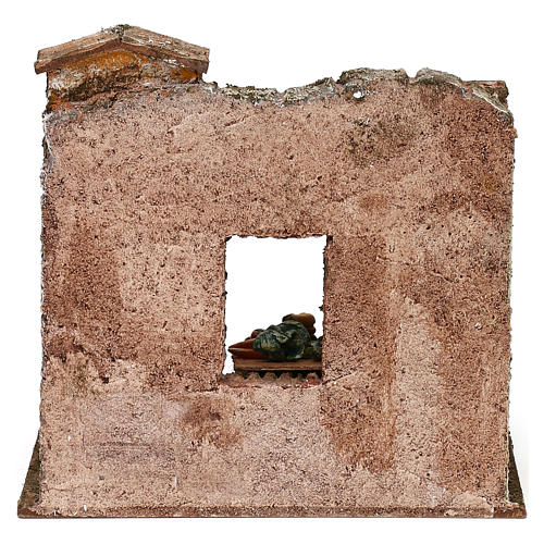 Greengrocer setting for 10 cm Nativity scene, 20x20x15 cm 4