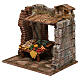 Otoczenie sprzedawcy owoców, 20x20x15 cm, do szopki 10 cm s2