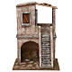 Small house two-story 34x25x18 cm for 12 cm nativity s1