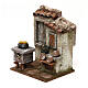Ambientazione maccheronaio 20x15x10 cm presepe 12 cm s2