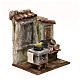 Ambientazione maccheronaio 20x15x10 cm presepe 12 cm s3