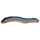 Curved little river enameled river 5x25x10 cm s3