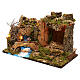 Nativity stable with lights, 50x30x35 cm s2