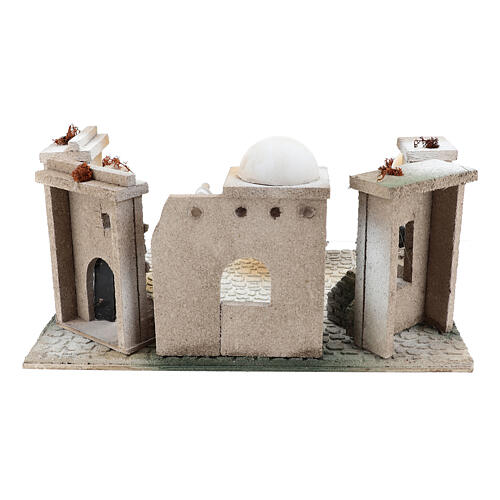 Miniature Arabian village, 20x40x30 cm for 7 cm nativity 4