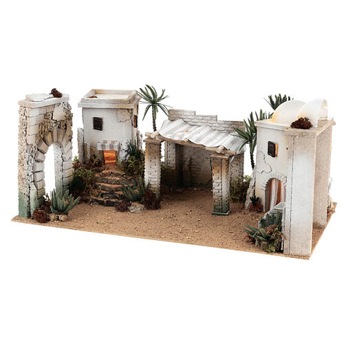 Arab village miniature with accessories, 30x60x40 cm LEFT SIDE 2