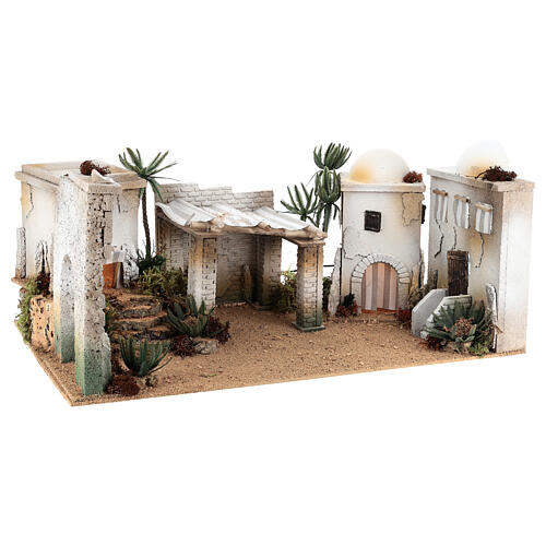 Arab village miniature with accessories, 30x60x40 cm LEFT SIDE 3