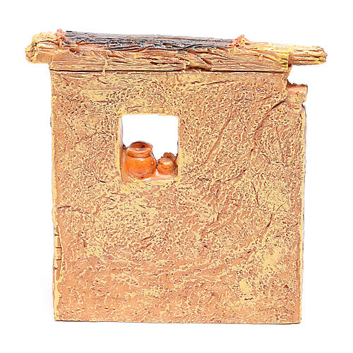 Miniature carpenter workshop 10x8x5 cm, for 6-8 cm nativity 4