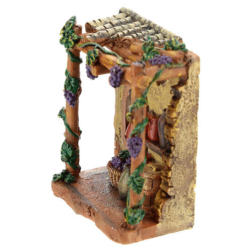 Sklep tawerna z żywicy, 10x7x4 cm, do szopek 6-8 cm 2